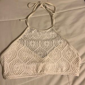 Crochet bikini top